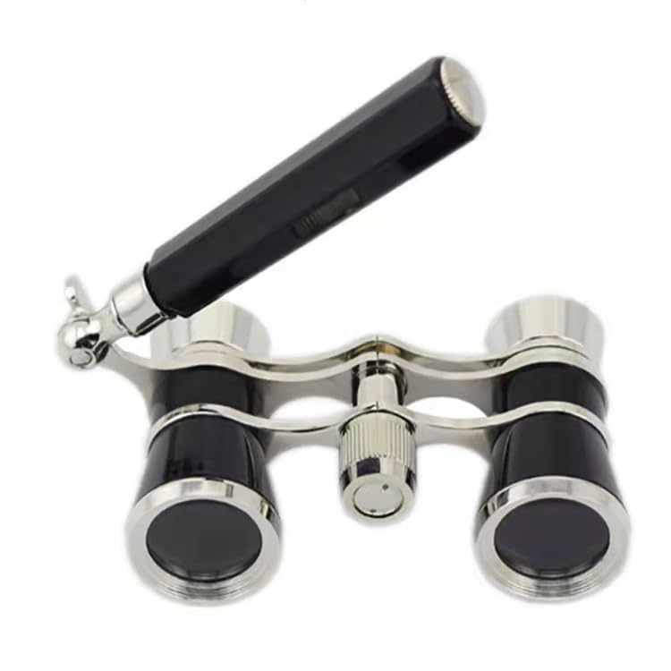 AiScrofa Opera Glasses,3X25 Theater Binoculars with Foldable and Extendable Handle,Mini Binocular Compact Lightweight,Portable Theater Glasses for Adults Kids Women in Musical Concert - Image 1